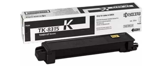 TK-8315K Kyocera Mita CARTOUCHE DE TONER NOIR POUR TASKalfa 2550ci NOUVEL...