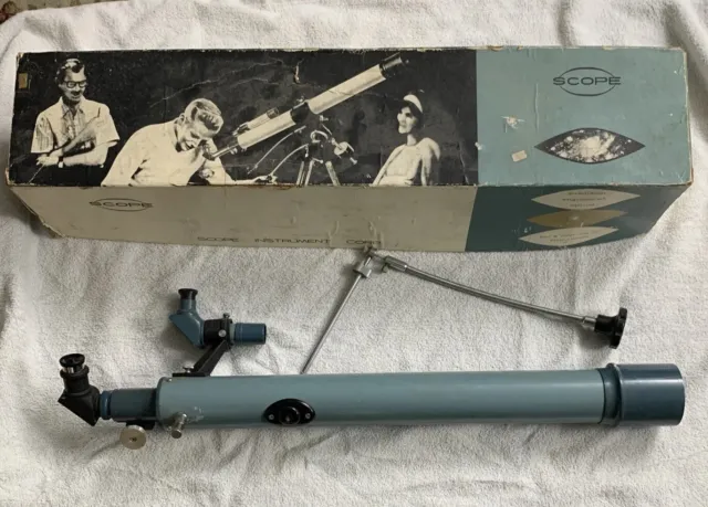 Vintage Scope Instrument Co Model 2533 Astronomical telescope F=750mm D=60mm