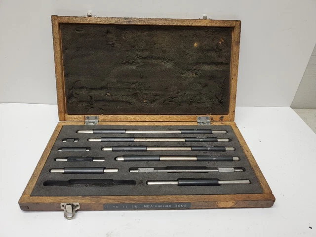 Mitutoyo 1"-11" Range Micrometer Calibration Standard Mixed Set