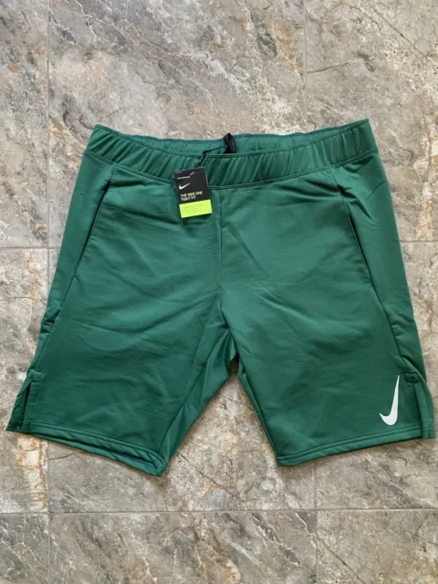 NWT Nike Dri-Fit Running Men's Shorts Green Large L