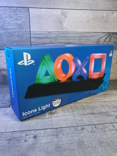 Playstation Icons Light Paladone Officially  Licensed Gaming Mood light 3 Modes
