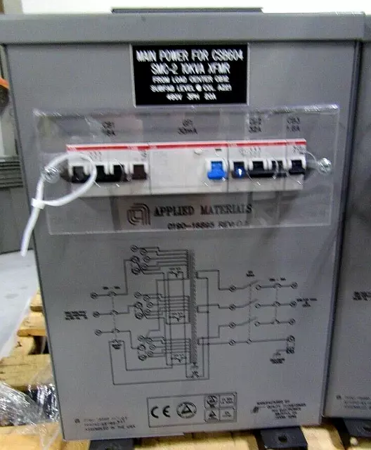 0190-16895 /Transformer Assy 10Kva 380-480V Pri /208V Sec / Brooks / Amat