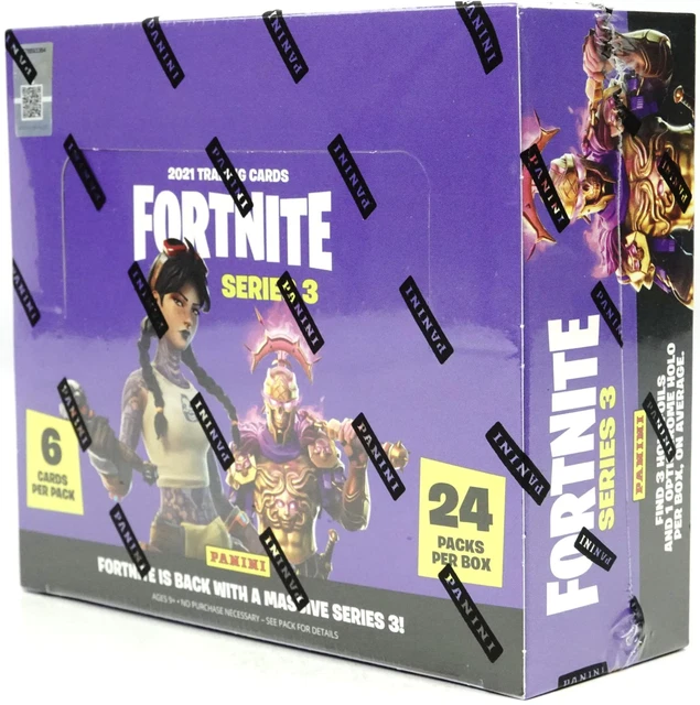 2021 Panini Fortnite Series 3 Factory Sealed Hobby Box New