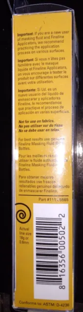 Pluma fluida Fineline Masking 1,25 oz. Botella envío gratuito