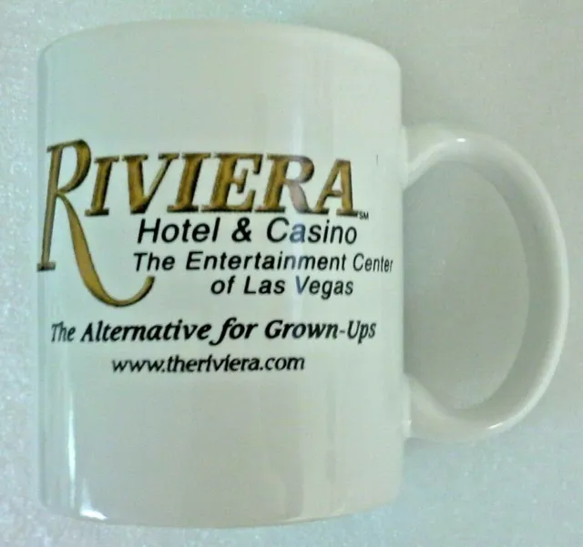 Vintage RIVIERA HOTEL & CASINO Las Vegas Ceramic Mug.