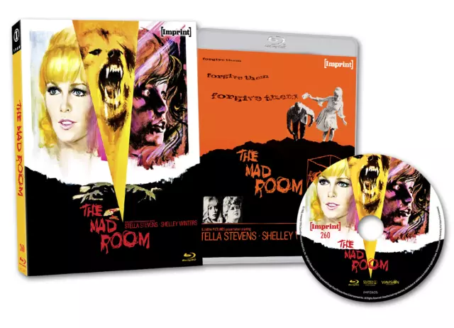 BRAND NEW The Mad Room (Imprint Blu-Ray, 1969) *PREORDER Movie Stella Stevens