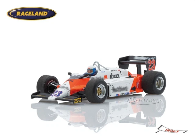Spark 1:43 Alfa Romeo 184T #22 Patrese GP France 1984 - Résine - S1711 RARE