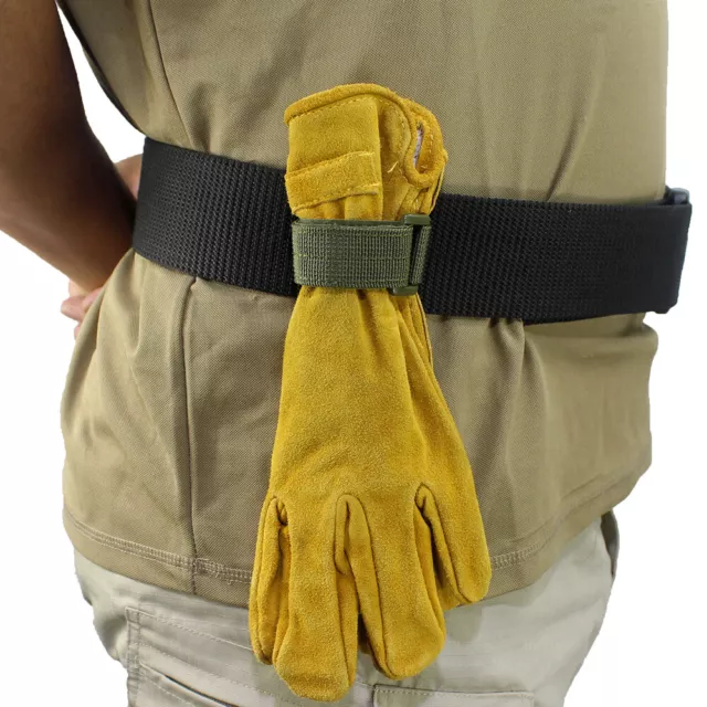 Tactical Outdoor Multi-purpose Gloves Hook Clasp Work Gloves Safety Clip Protect
