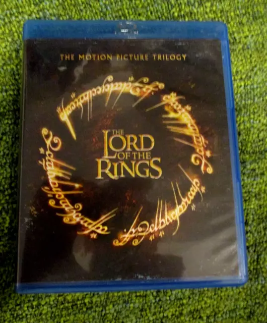 LORD OF THE RINGS Motion Picture Trilogy Blu-Ray 6-Disc  BOXED SET FREE POST