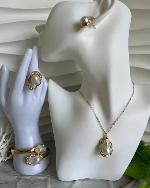 Collier Ras De Cou 2 Rangs - Perles De Verre Facettées Irisées - Gris - Bijou Vintage
