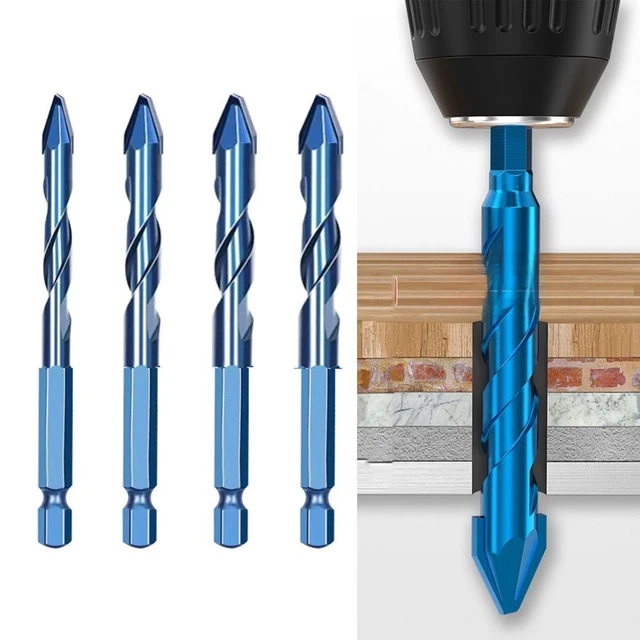 PRECISION ECCENTRIC DRILL Bit 6/8/10/12mm Hole Drill Bit Glass Drill Bit $12.46 - AU - View #4