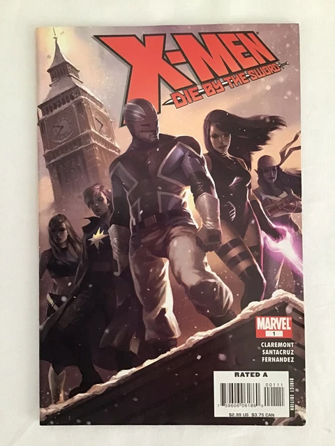 Marvel Comics X-Men Die By The Sword #1-5 Entire Run 2007-2008 Claremont 2