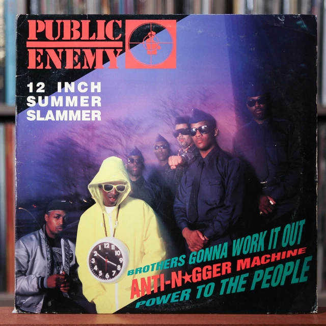 Public Enemy  - Brother Gonna Work It Out - 12" Single - 1990 Def Jam, VG/VG