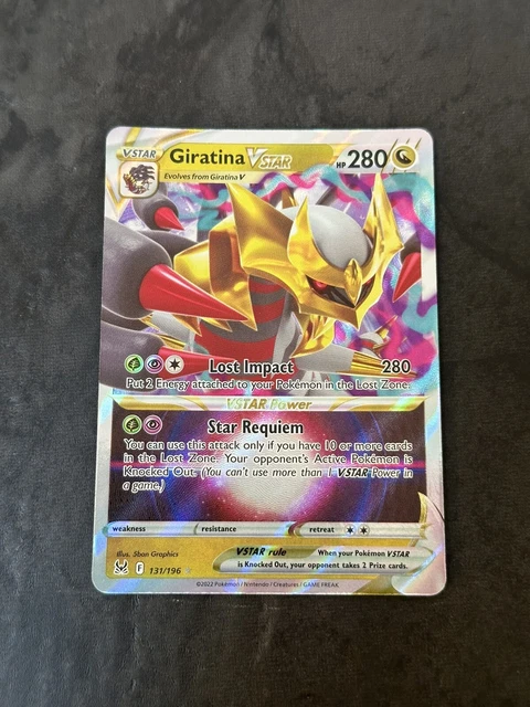 GIRATINA VSTAR 131/196 Lost Origin Holo Rare Pokemon Card EUR 9,46 ...