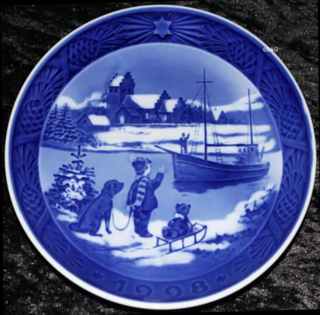 1998 ROYAL COPENHAGEN WEIHNACHTSTELLER TOP 1. WAHL Bing Grondahl