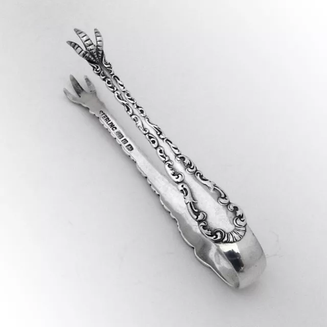 Louis XV Small Sugar Tongs Canadian Sterling Silver Roden Bros