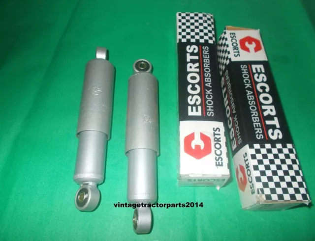 Standard Front Dampers In Grey Set Of 2 For Lambretta Scooters. Gp,Li,Sx & Tv