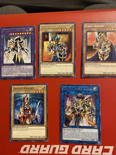 Arcana Knight Joker + Queen's Knight + King's Jack's Knight + Arcana Extra Joker