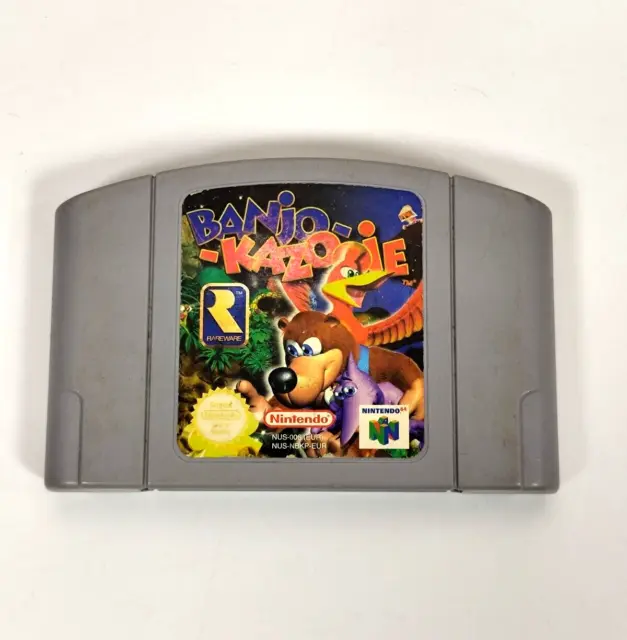 Banjo Kazooie N64 Nintendo 64 Game PAL Cart Cartridge Only Tested Working