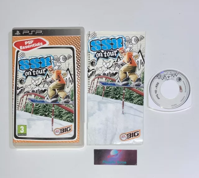 SSX On Tour - PSP Complet Version Française Sony Notice Abîmée