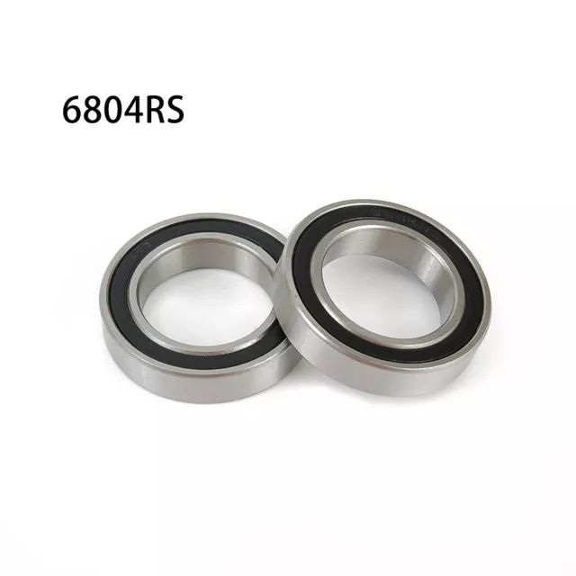 Reliable 2 pcs Bearings 61804/6804 2RS 20x32x7mm for Bike Bicycle Parts