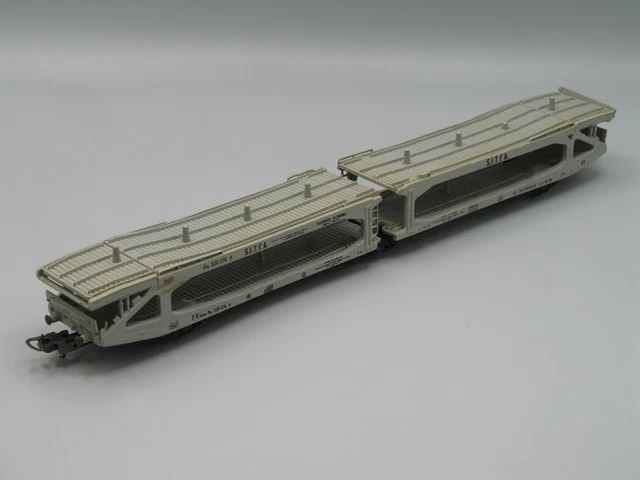 LIMA HO 309050 DOUBLE WAGON PORTE AUTO ARTICULÉ TRANSPORT DE 6 VOITURE SITFA FS | Laur'Art&Collection