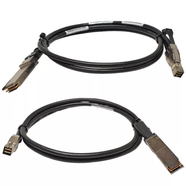 Amphenol Spectra-Strip SKEWCLEAR 8 Pair 24 AWG 5m MiniSAS HD SFF-8644 - QSFP