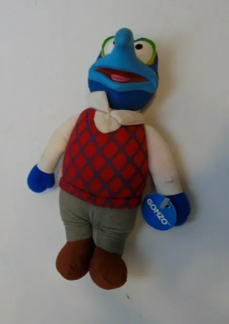 Gonzo the Muppet Plush, 7 inches tall, 1991 Amerawell