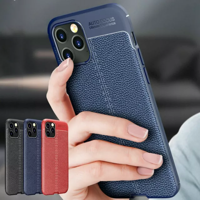 Silicone Leather Case For iPhone 13 12 11 Pro Max XR XS 7 8 SE Ultra Thin Cover