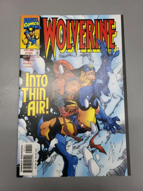 Wolverine Volume 1 #131 November 1998 It Fell To Earth Marvel Comic Book