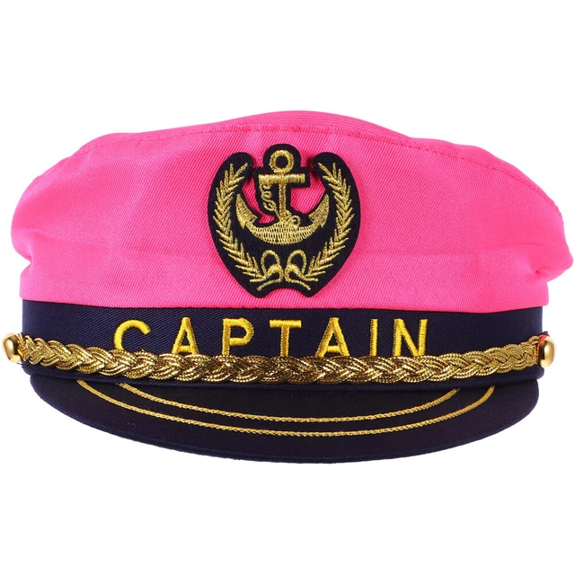 ZITUZY Kapitänsmütze Set 7-teilig - Kostüm Für Karneval & Mottoparty