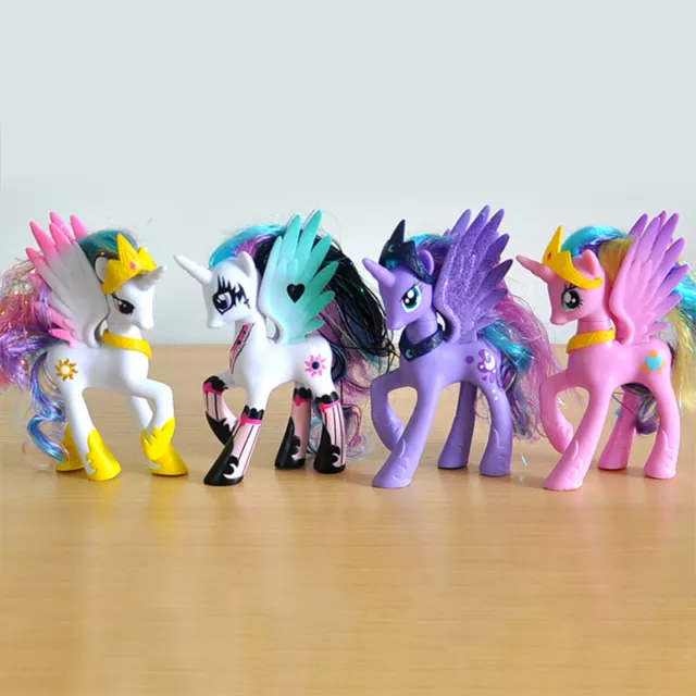 14cm My Little Pony Puppe Princess Sammeln Action Figuren Figur Kinder Geschenk