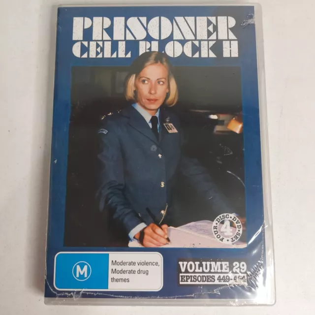 Prisoner Cell Block H DVD : Vol 29 : Eps 449-464 PAL Region 0 Rare TV Series NEW