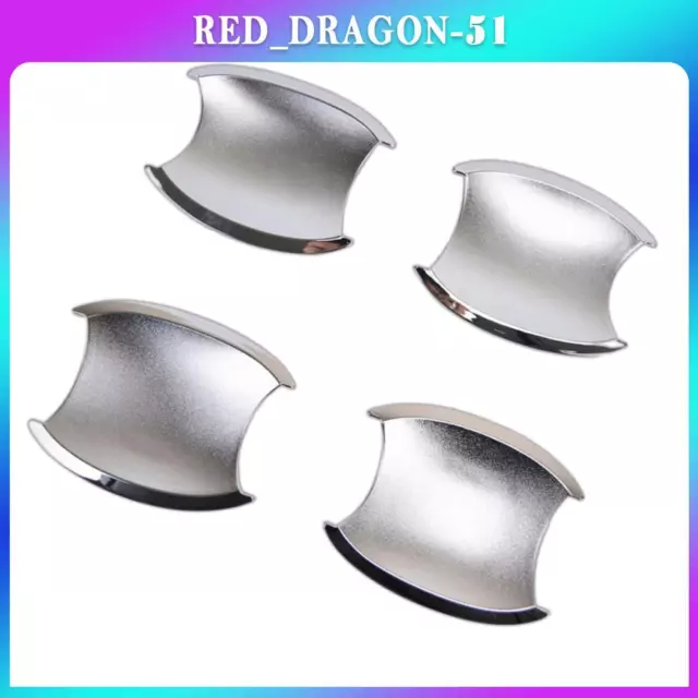 New 4PCS Door Handle Cup Bowl Trim Fits For 2007 2008 2009 2010 2011 Honda CR-V