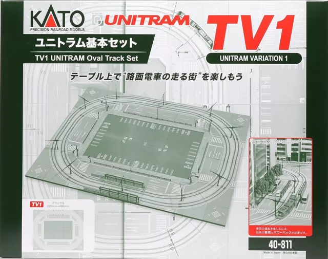 KATO N gauge TV1 unitram basic set 40-811 railroad model rail set From Japan New