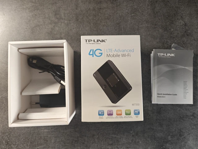 TP-Link M7350 - Point d'accès mobile - Routeur 4G LTE - 150 Mbits/s - Wifi