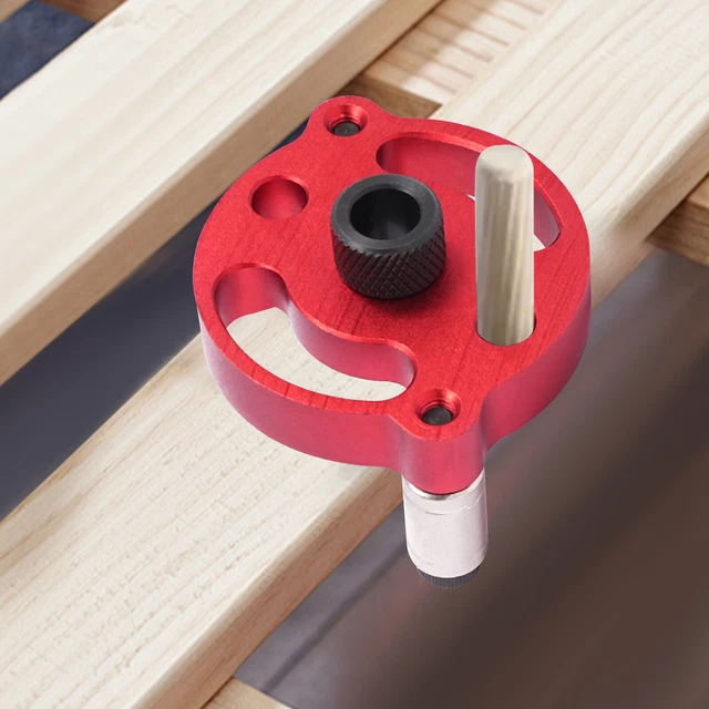SELF-CENTERING DRILL GUIDE Set Dowel Drill Guide with 7 Drill Bushings ...