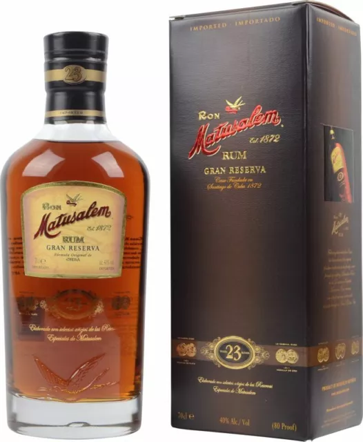 Ron Matusalem Gran Reserva 23 Rum 40 % Vol. / 0,7 Liter Flasche