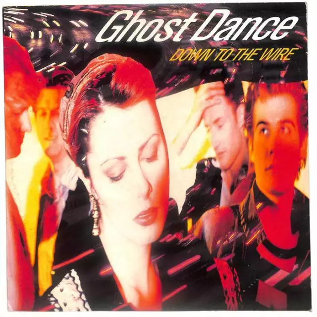 Ghost Dance Down To The Wire UK 12" Vinyl Record 1989 CHS123376 Chrysalis 45 VG