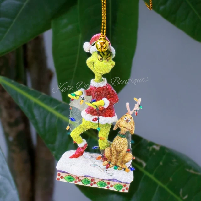 HALLOWEEN CHRISTMAS TREE Grinch Ornaments Hanging Decoration Figure