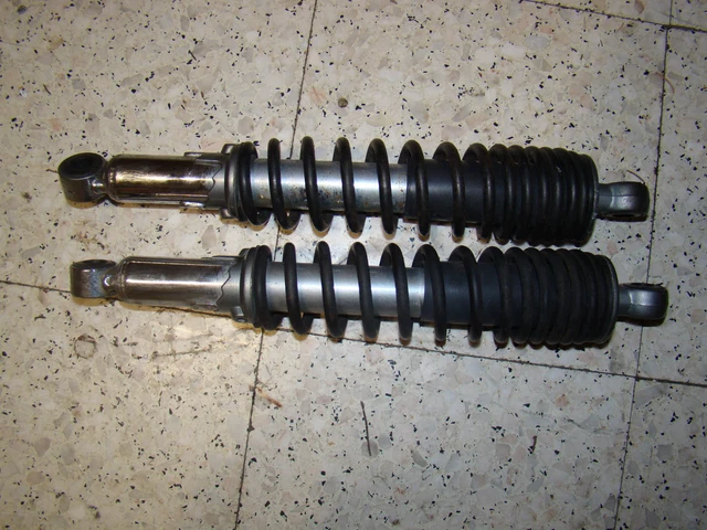 Amortisseur Arrière Pour Yamaha 125 YBR Diversion 2006-2007 - Occasion, Couleur Argentée, Réf. 96