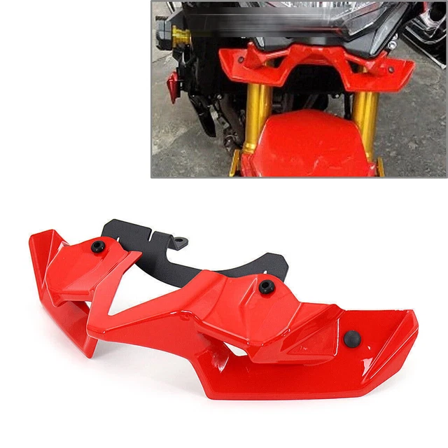 Spoiler Anteriore Rosso Nudo Ala Aerodinamica Posteriore Per Kawasaki Z900