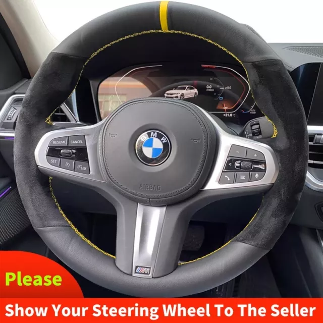 For BMW 3 5 525i M X2 X3 X5 X6 xDrive28i M sport 2020-2023 Steering wheel cover
