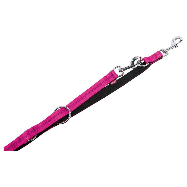 Nobby Hunde Führleine Soft Grip fuchsia/schwarz, diverse Größen, NEU