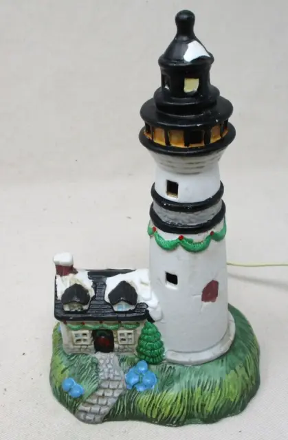 Working 8 1/4" Tall Lighthouse Lamp Night Light