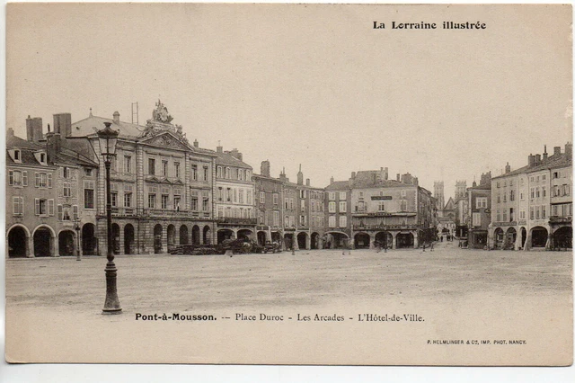 MONSOON BRIDGE - Meurthe et Moselle - CPA 54 - Place Duroc - arcades