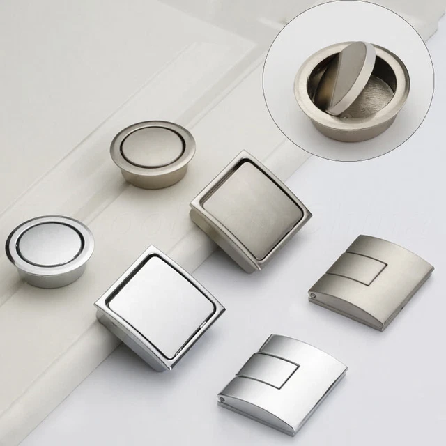 Tatami Hidden Door Handles Kitchen Cabinet Knobs Drawer Cupboard Pulls Handle