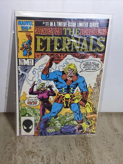 The Eternals #11 of 12 Marvel Comics Group Limited Series Comic Book Aug. 1986
