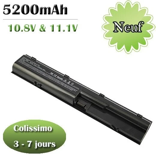 Batterie Pour HP ProBook 4730S / 4740S - Référence PR08 (QK647AA), 14.4V 5200mAh, Neuve Générique