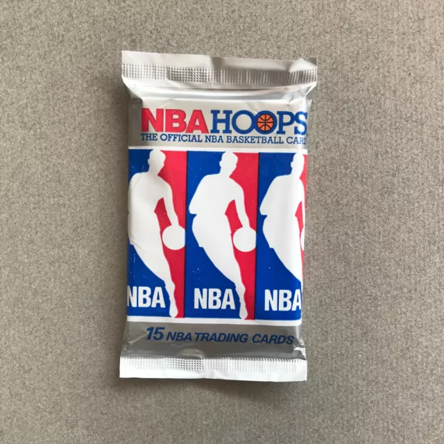 1 pack 1990-91 Hoops ser.1  Basketball Rare Jordan